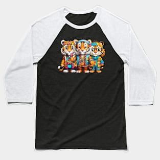 3 Tigers Baseball T-Shirt